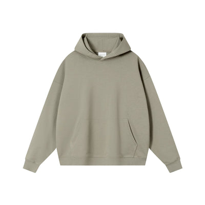 Drop Shoulder Hooded Pullover Men's Autumn And Winter Hoodie
