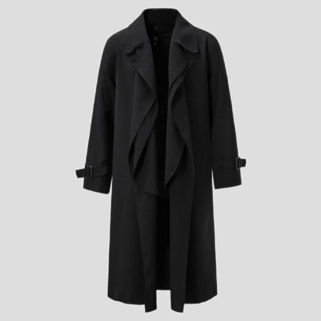 Men's Loose Cloak Coat Mid-length Trench