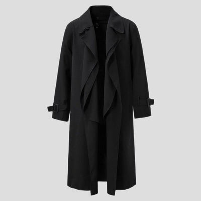 Men's Loose Cloak Coat Mid-length Trench